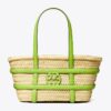 Cesta pequeña Ella de paja con relieve de cocodrilo Cesta pequeña Ella de paja con relieve de cocodrilo
