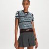Chaleco de punto jacquard Chaleco de punto jacquard