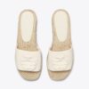 Chanclas de espardeña con Double T tejida