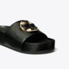 Chanclas tejidas con Double T Chanclas tejidas con Double T