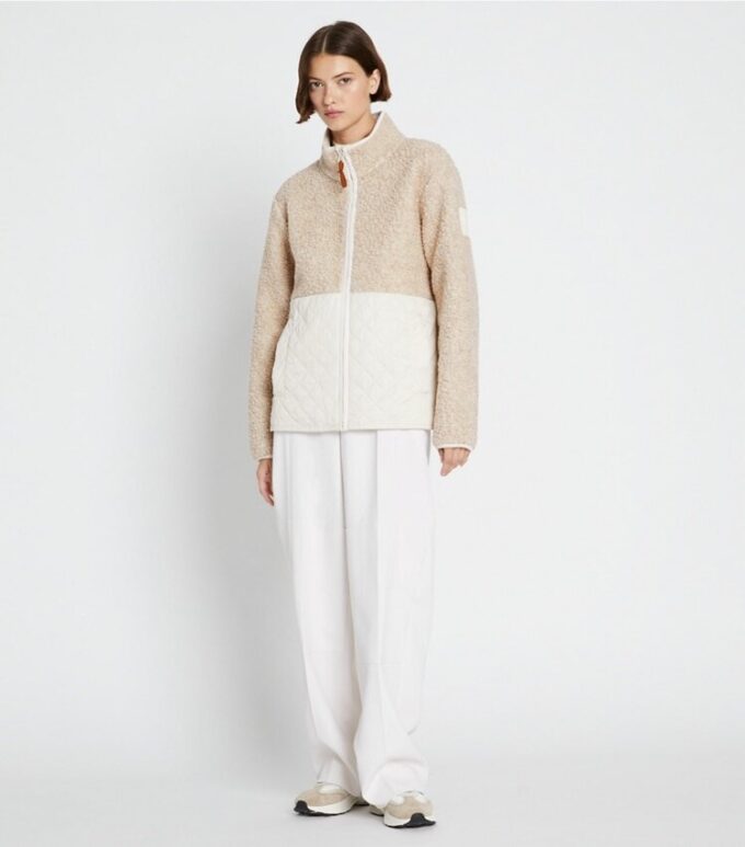 Chaqueta acolchada de lana Chaqueta acolchada de lana