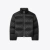 Chaqueta acolchada de satén con monograma T Monogram Chaqueta acolchada de satén con monograma T Monogram
