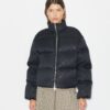 Chaqueta acolchada de satén con monograma T Monogram Chaqueta acolchada de satén con monograma T Monogram