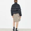 Chaqueta acolchada de satén con monograma T Monogram Chaqueta acolchada de satén con monograma T Monogram