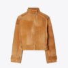 Chaqueta bomber de gamuza Chaqueta bomber de gamuza