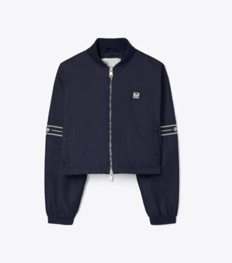 Chaqueta bomber de nailon