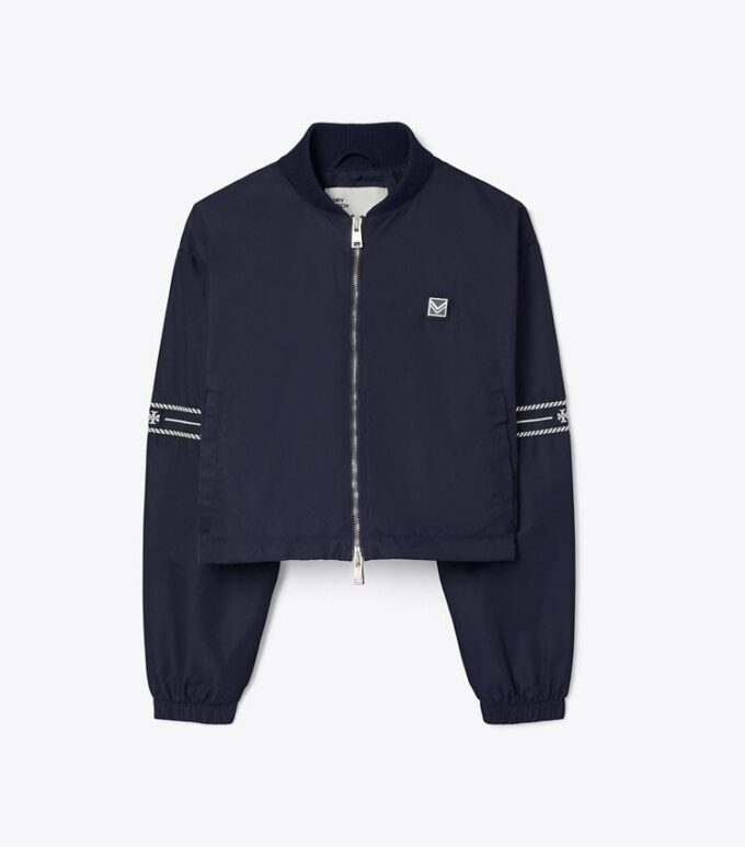 Chaqueta bomber de nailon Chaqueta bomber de nailon