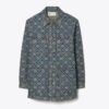 Chaqueta cargo de denim