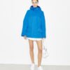 Chaqueta con capucha de lona técnica Chaqueta con capucha de lona técnica
