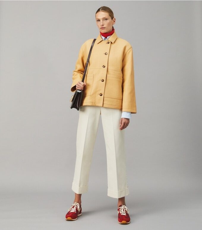 Chaqueta de cuero tipo barn Chaqueta de cuero tipo barn