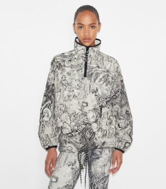 Chaqueta de nailon ripstop