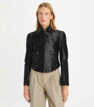 Chaqueta de pelo de becerro
