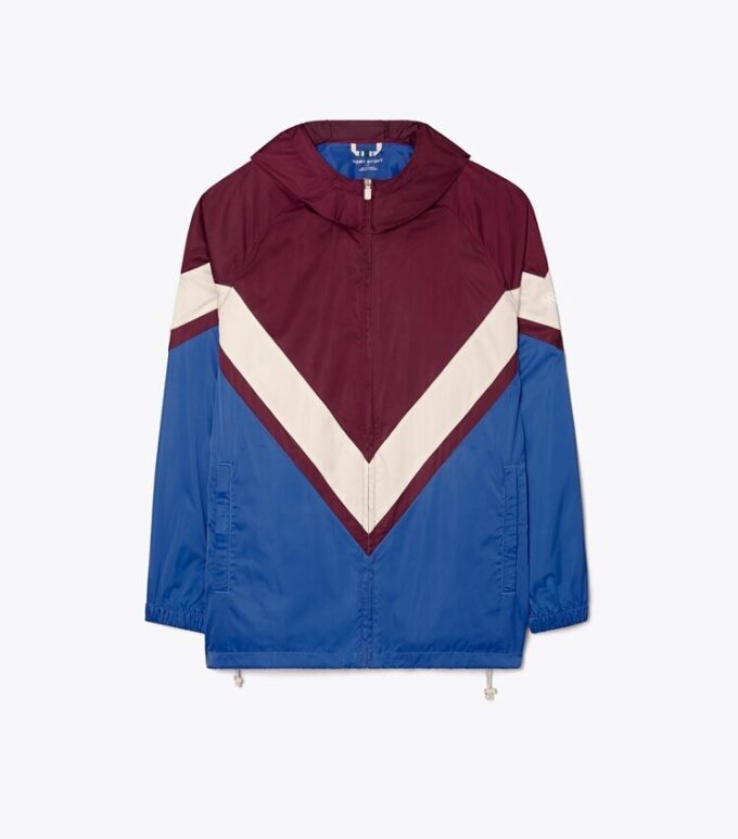 Chaqueta de running Performance Satin Chevron Chaqueta de running Performance Satin Chevron