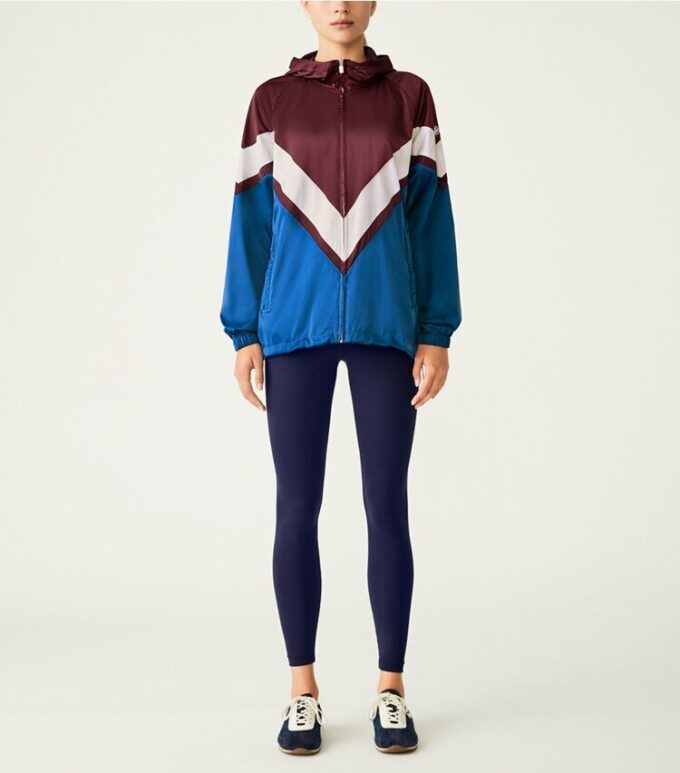 Chaqueta de running Performance Satin Chevron Chaqueta de running Performance Satin Chevron
