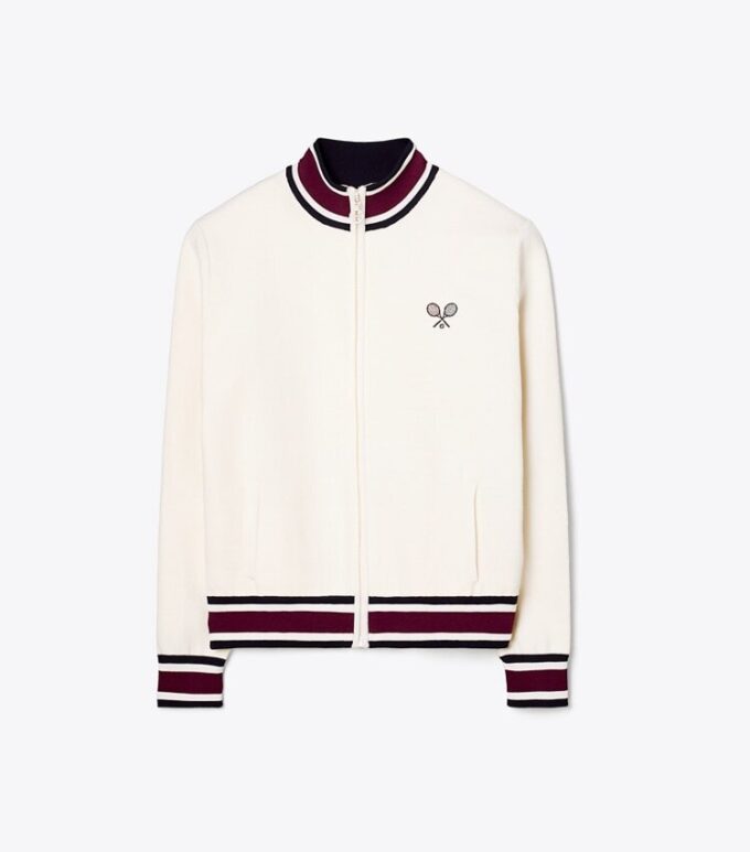 Chaqueta de tenis de punto técnico Chaqueta de tenis de punto técnico