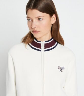 Chaqueta de tenis de punto técnico