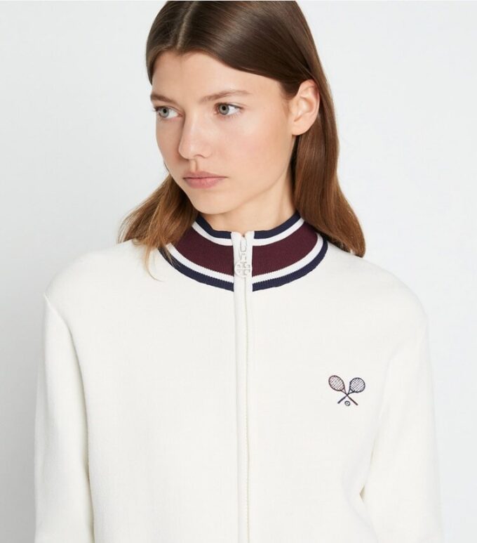 Chaqueta de tenis de punto técnico Chaqueta de tenis de punto técnico