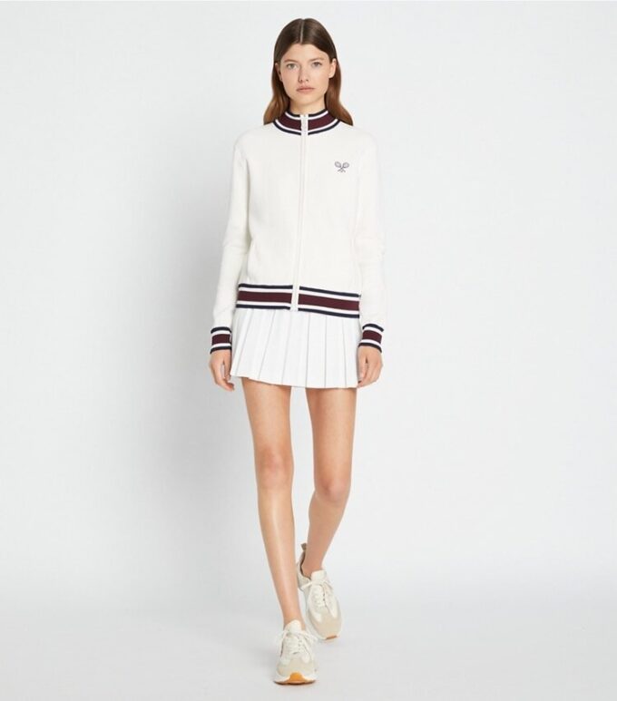 Chaqueta de tenis de punto técnico Chaqueta de tenis de punto técnico