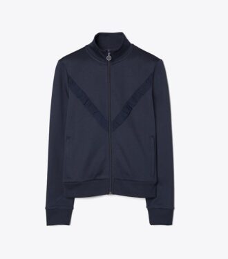 Chaqueta deportiva con volantes