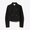 Chaqueta motera de lana con monograma T Monogram Chaqueta motera de lana con monograma T Monogram