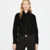 Chaqueta motera de lana con monograma T Monogram Chaqueta motera de lana con monograma T Monogram
