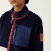 Chaqueta polar con bloques de color Chaqueta polar con bloques de color