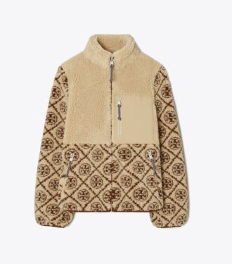 Chaqueta polar con monograma T Monogram