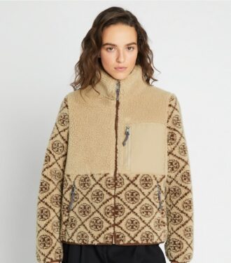 Chaqueta polar con monograma T Monogram