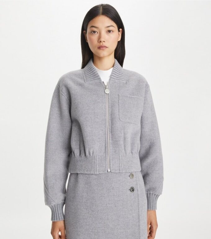 Chaqueta reversible de lana Chaqueta reversible de lana