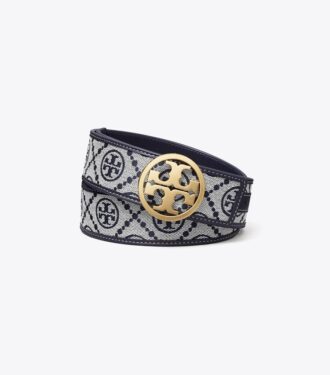 Cinturón con monograma T Monogram de 3,8 cm