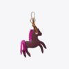 Colgante de cuero con forma de caballo