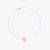 Colgante doble anillo Icon Pavé