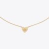 Collar con colgante de corazón Forget Me Not