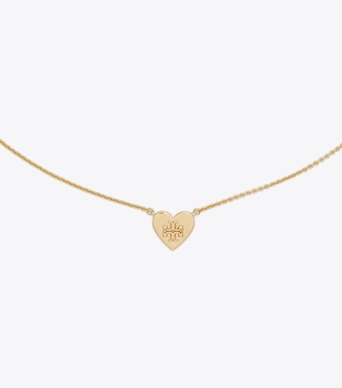 Collar con colgante de corazón Forget Me Not