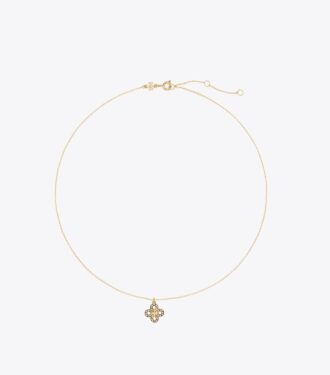 Collar con colgante pavé Forget Me Not