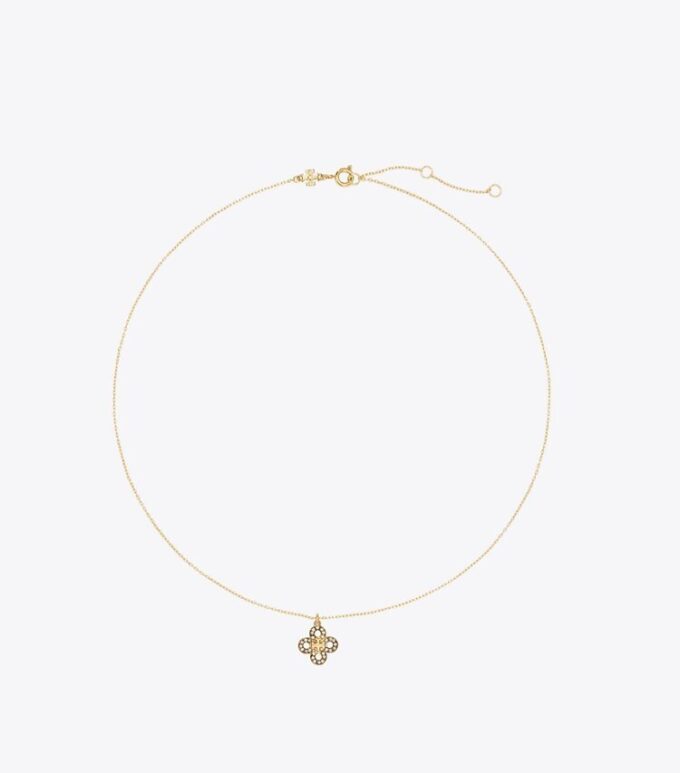 Collar con colgante pavé Forget Me Not Collar con colgante pavé Forget Me Not