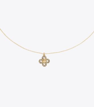 Collar con colgante pavé Forget Me Not