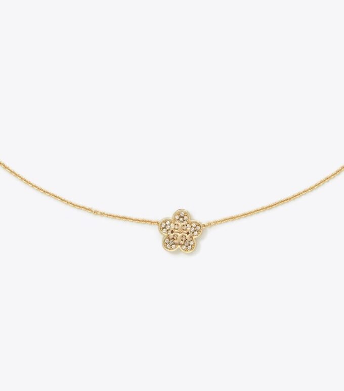 Collar con colgante pavé Forget Me Not Collar con colgante pavé Forget Me Not