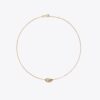 Collar con colgante pavé perforado Collar con colgante pavé perforado