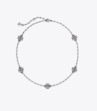 Collar delicado con cadena pavé Roxanne