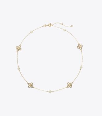 Collar Forget Me Not Pearl