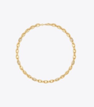 Collar Gemini Link Pavé