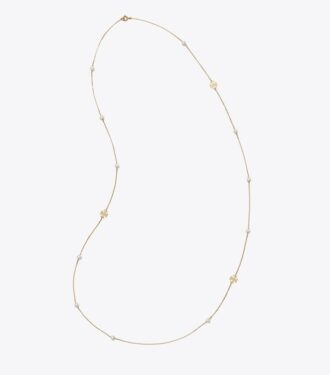Collar largo de perlas Moondance