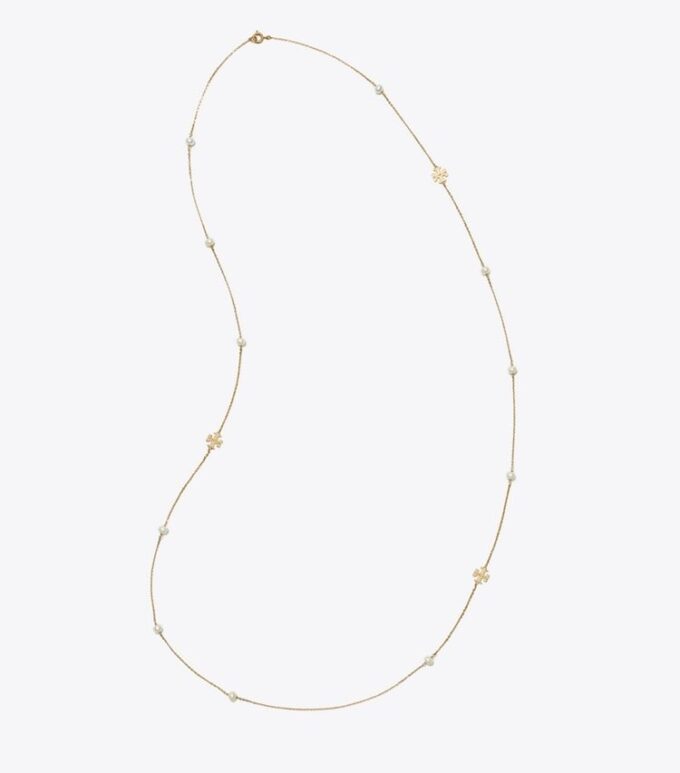 Collar largo de perlas Moondance