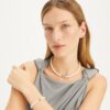 Collar Moondance Pearl And Pavé Collar Moondance Pearl And Pavé