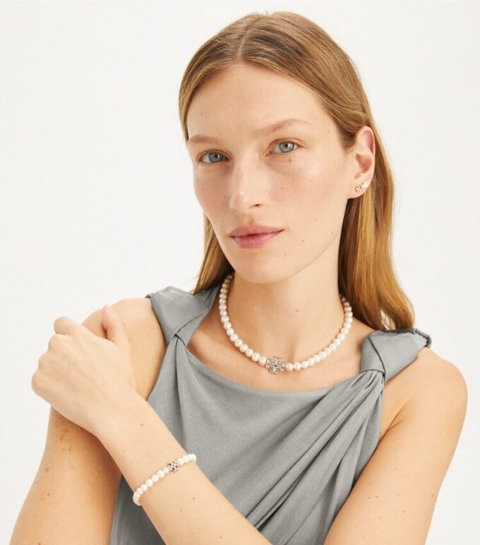 Collar Moondance Pearl And Pavé Collar Moondance Pearl And Pavé