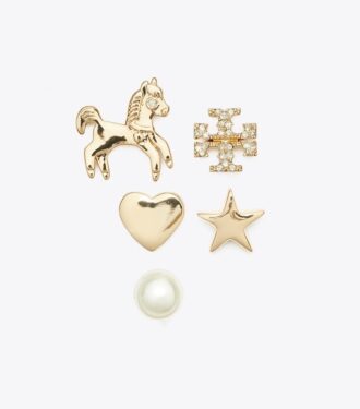 Conjunto de aretes de caballo Curiosity