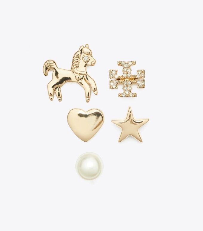 Conjunto de aretes de caballo Curiosity Conjunto de aretes de caballo Curiosity