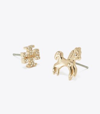 Conjunto de aretes de caballo Curiosity