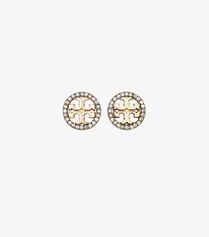Conjunto de collar y aretes Icon Pavé